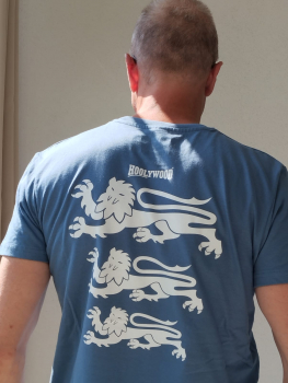HOOLYWOOD NICKI (T-Shirt), Three Lions, 100% Baumwolle / Cotton, Made in Germany (blue - blau)