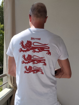 HOOLYWOOD NICKI (T-Shirt), Three Lions, 100% Baumwolle / Cotton, Made in Germany (white - weiss)